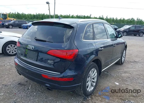 2016 Audi Q5 2.0T Premium from USA, damaged, VIN WA1L2AFP3GA035874